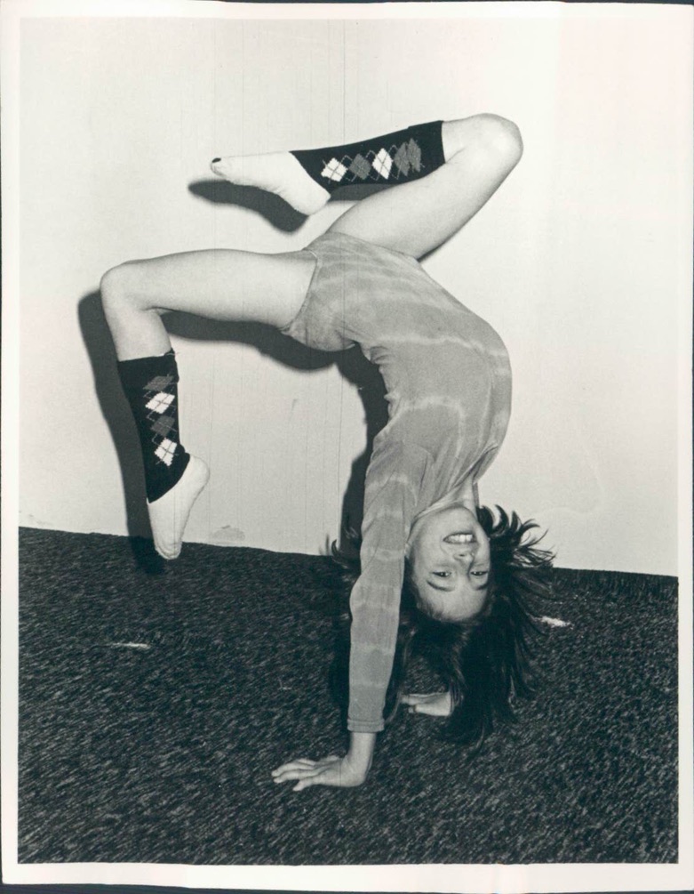 Jo Kreiter age 7 photo by Joe Morra